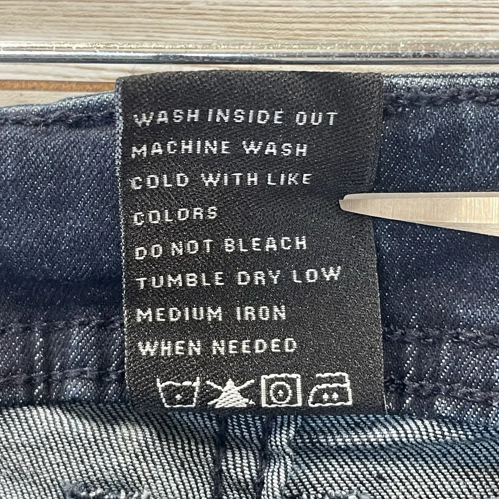 NWT NYC The Perfect Jean Mens 42x28 Jeans Slim Fit Blue Dark Wash Stretch NEW‎